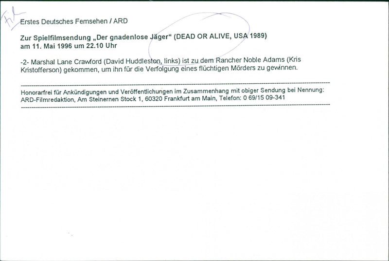 David Huddleston and Kris Kristofferson - Vintage Photograph