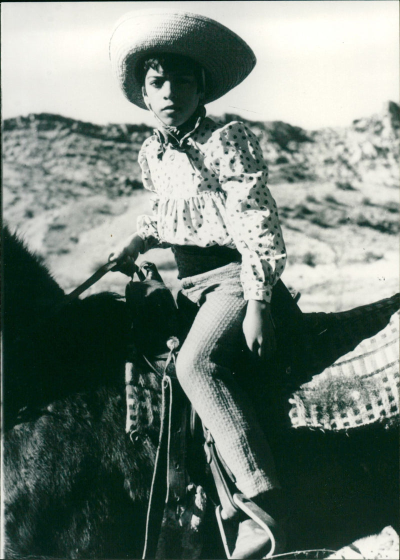 "Walt Disney: Mustang" - Vintage Photograph