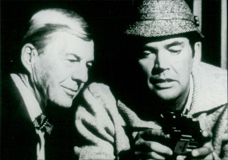 "Ellery Queen" Too Many Suspects - Vintage Photograph