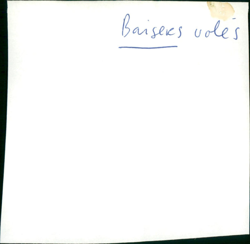 Baisers volés - Vintage Photograph