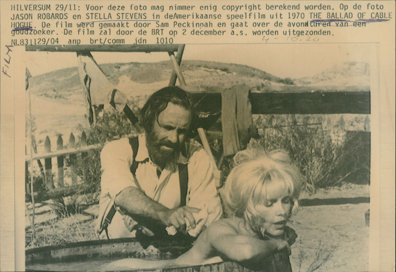 The Ballad of Cable Hogue - Vintage Photograph