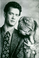 Tom Hanks and Hooch - Vintage Photograph