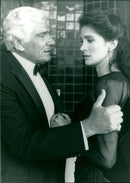 Gene Barry and Connie Sellecca - Vintage Photograph