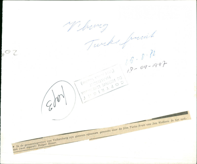 Turks Fruit - Vintage Photograph