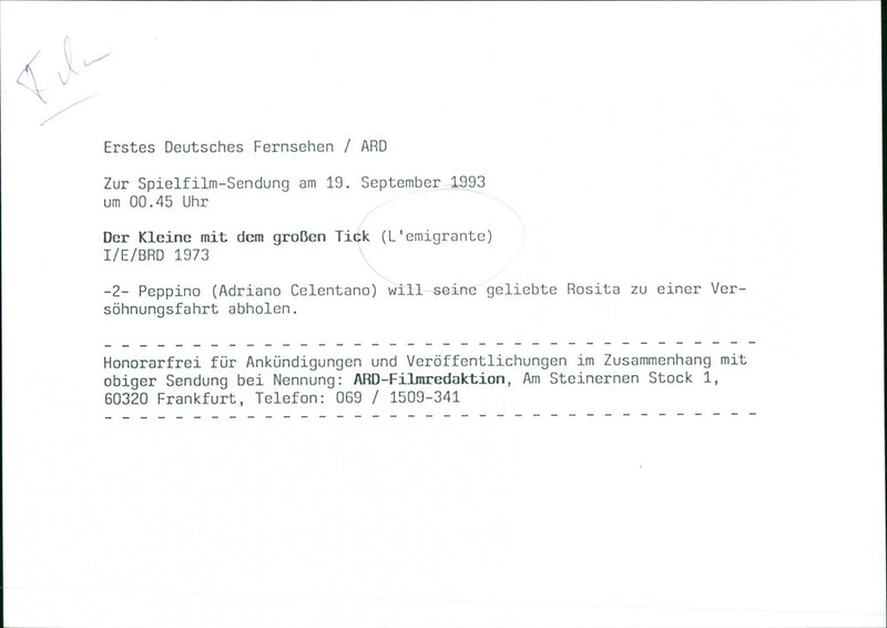 L' emigrante - Vintage Photograph