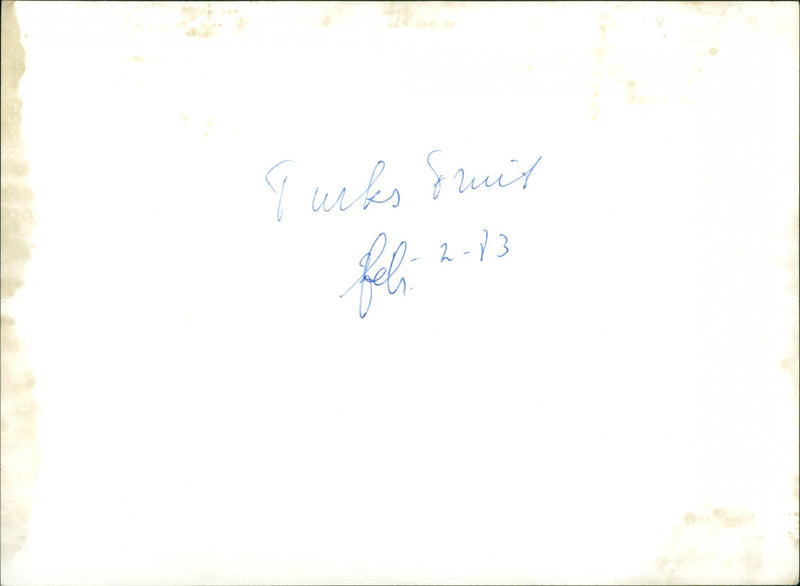 Turks Fruit - Vintage Photograph