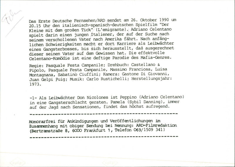 L'emigrante - Vintage Photograph