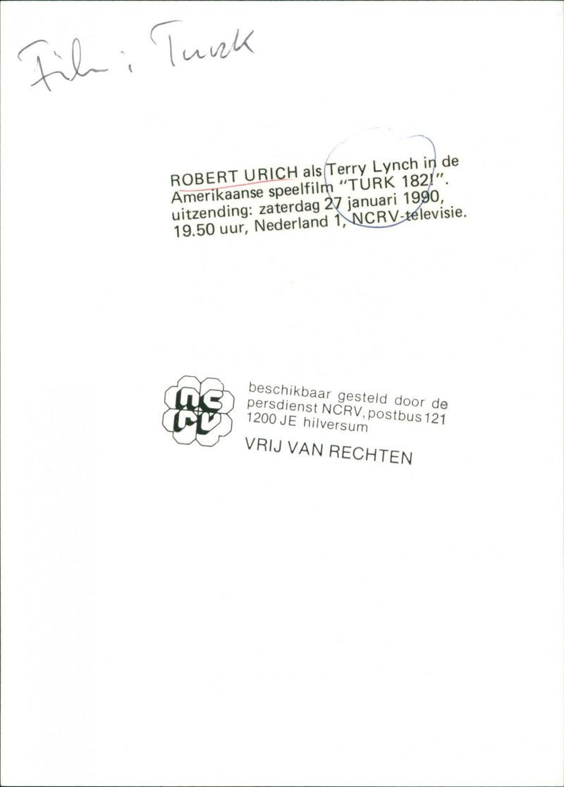 Robert Urich - Turk 182 - Vintage Photograph