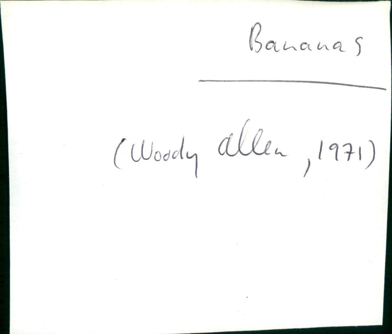 Bananas - Vintage Photograph