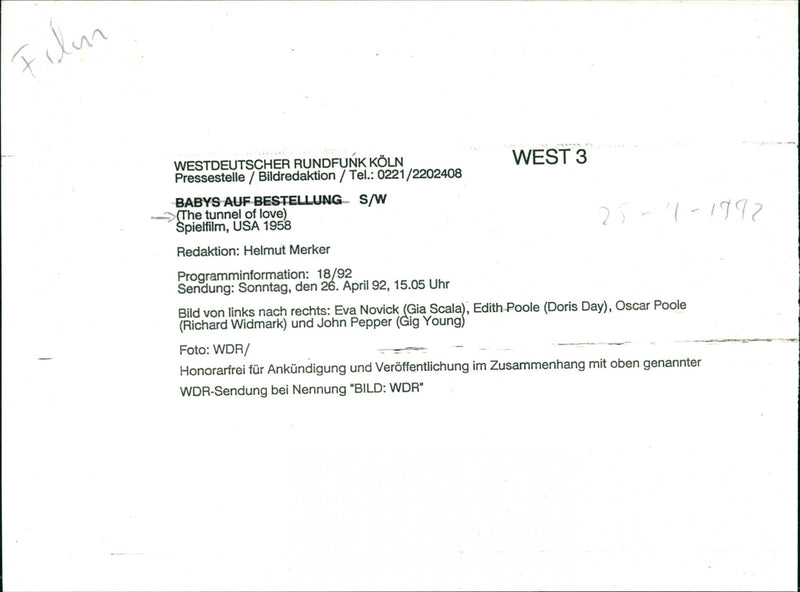 The Tunnel of Love - Vintage Photograph