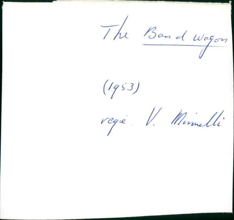 The Band Wagon - Vintage Photograph