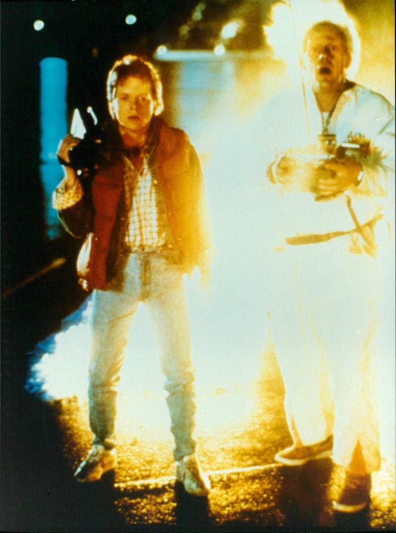 Back to the Future - Vintage Photograph