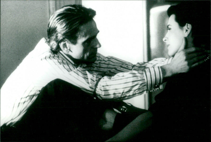 Jeremy Irons and Juliette Binoche - Damage - Vintage Photograph