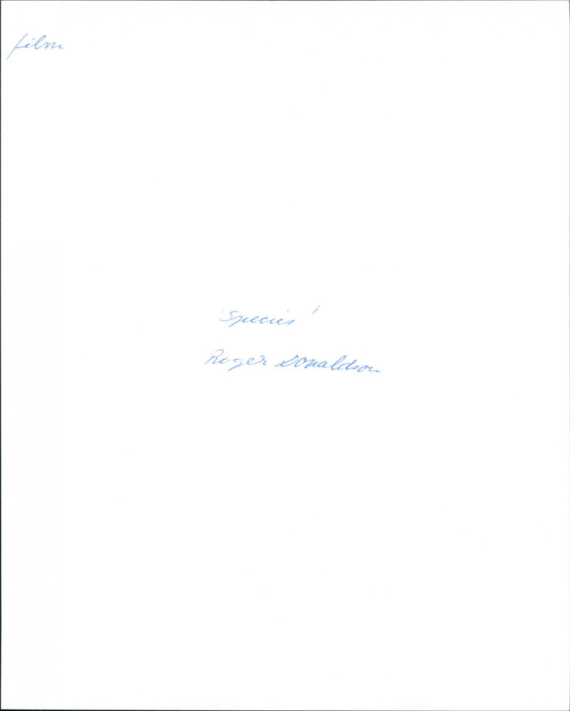 Species - Vintage Photograph