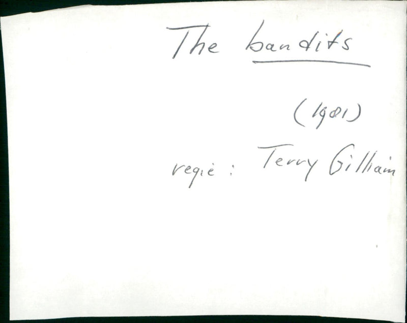 Time Bandits - Vintage Photograph