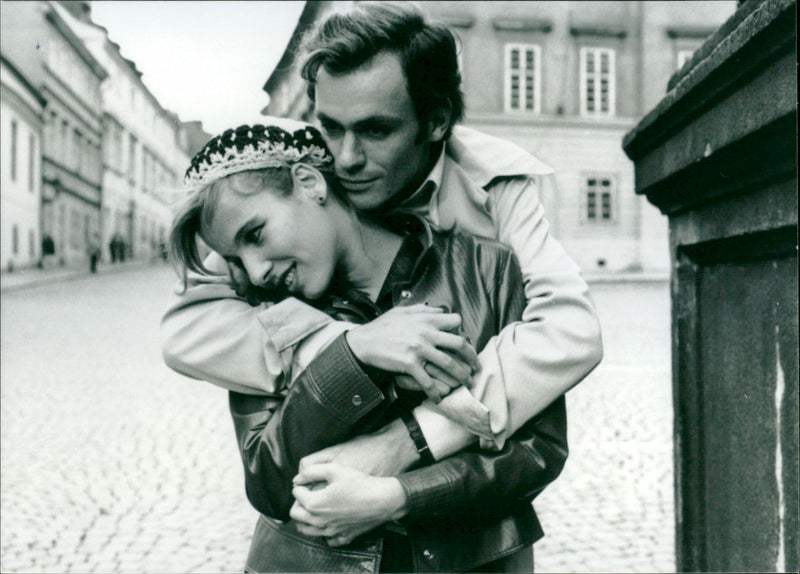 Meret Becker and Anian Zollner - Das Versprechen - Vintage Photograph