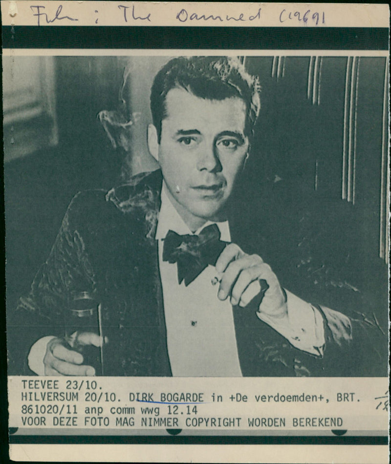 Dirk Bogarde - Vintage Photograph