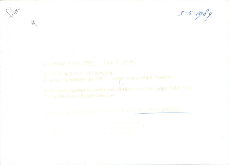 Miranda Richardson and Rupert Everett - Vintage Photograph