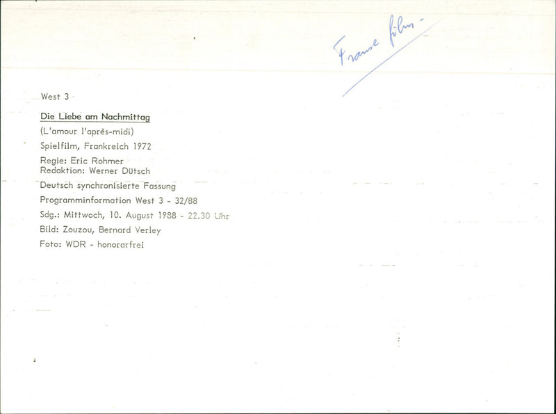 Zouzou and Bernard Verley - Vintage Photograph