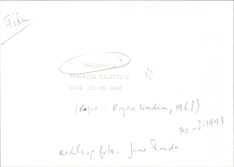 Barbarella - Vintage Photograph