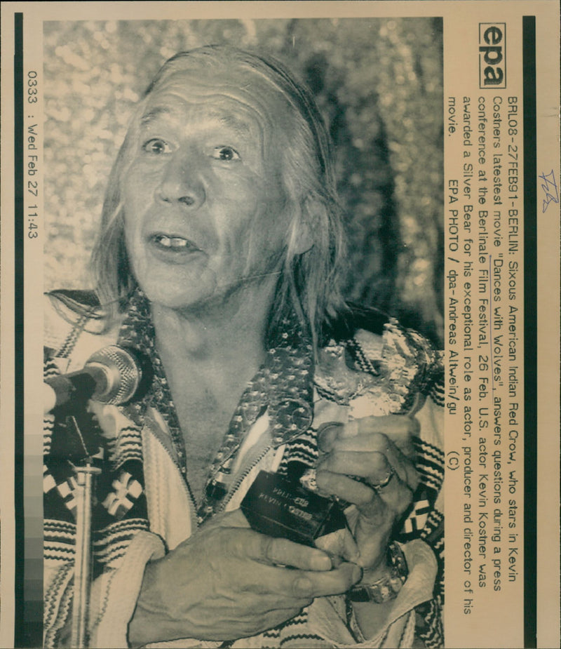 Red Crow - Vintage Photograph