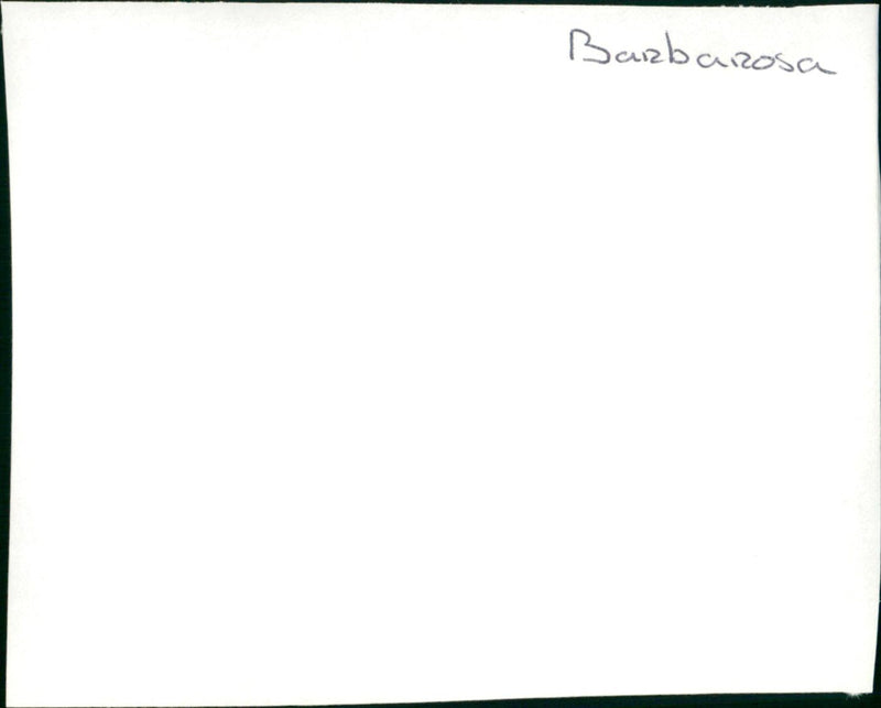 Barbarosa - Vintage Photograph