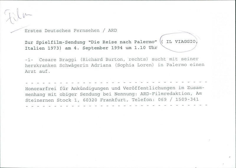 Il Viaggio - Vintage Photograph