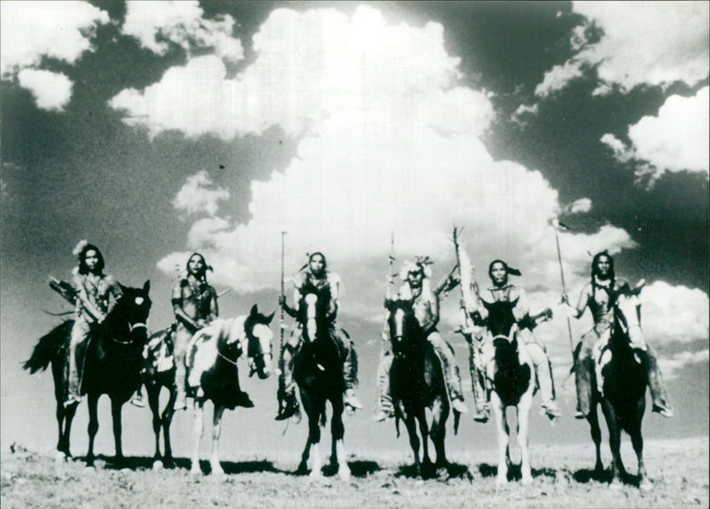 Dances with Wolves - Vintage Photograph