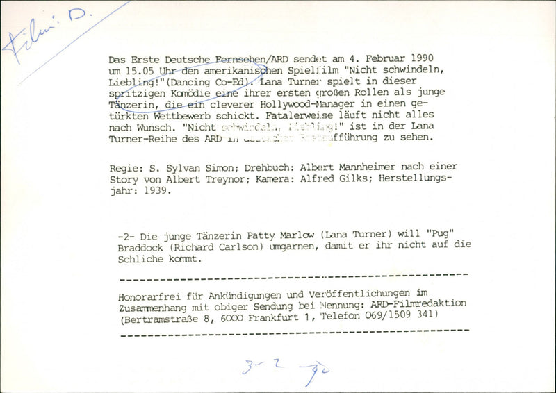 Lana Turner and Richard Carlson - Dancing Co-Ed - Vintage Photograph