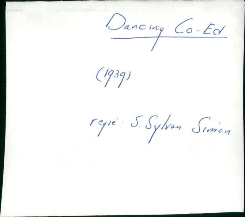 Dancing Co-Ed - Vintage Photograph