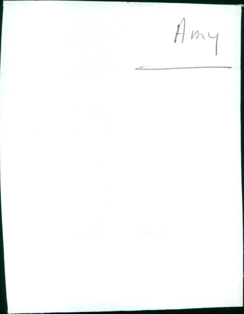 Amy - Vintage Photograph