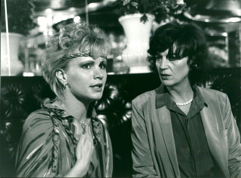 Renée Soutendijk and Kitty Courbois - Vintage Photograph