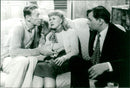 Fred Astaire, Ginger Rogers and Oscar Levant - Vintage Photograph