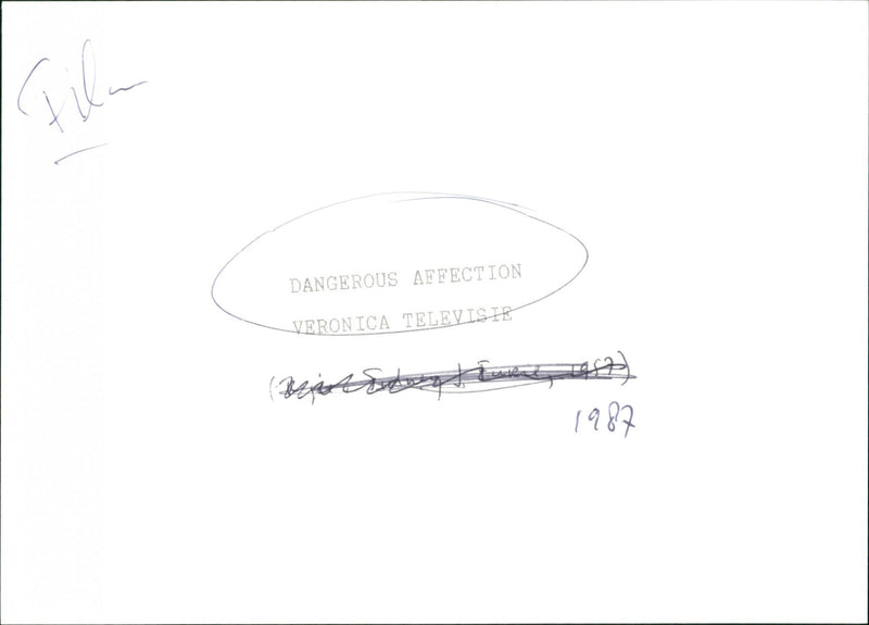 Dangerous Affection - Vintage Photograph