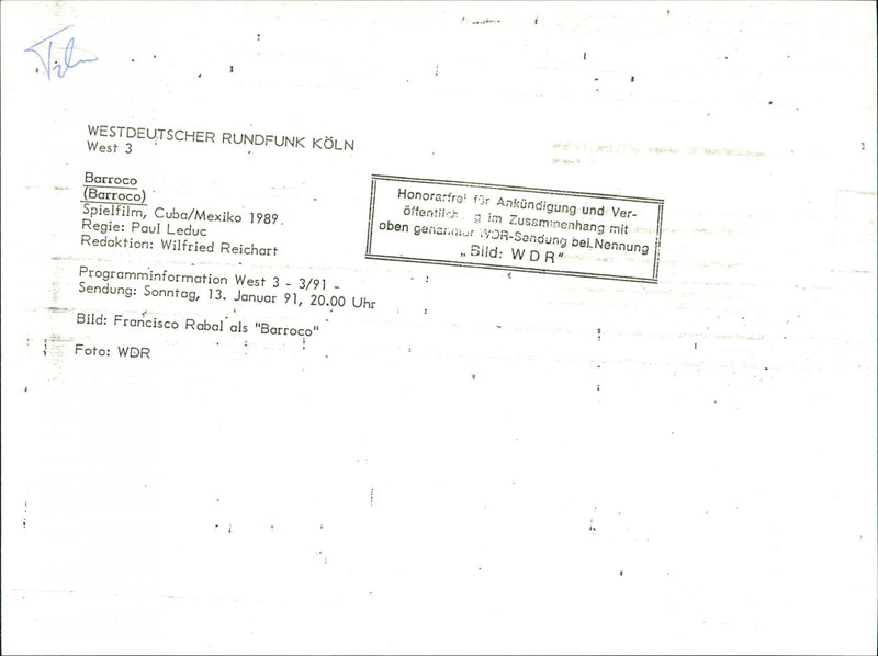 Francisco Rabal - Vintage Photograph