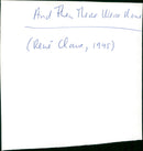 And Then There Were None - Vintage Photograph