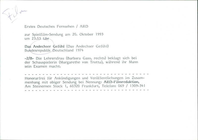 Das Andechser Gefühl - Vintage Photograph