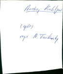 Andrej Rubljow 1968 - Vintage Photograph