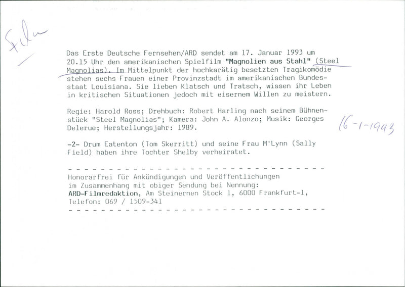 Steel Magnolias - Vintage Photograph