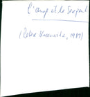 l'Ange et le serpent 1989 - Vintage Photograph