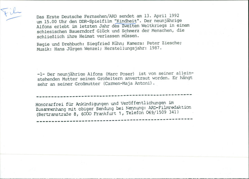 Kindheit - Vintage Photograph