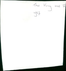 The King and I - Vintage Photograph