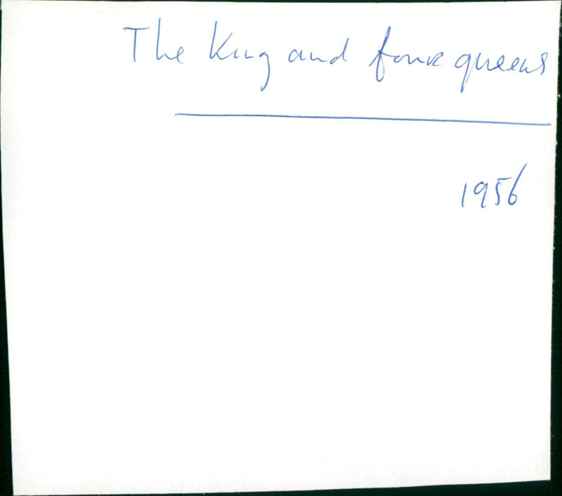 The King and Four Queens - Vintage Photograph