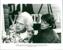 Christopher Lloyd and Michael J. Fox - Vintage Photograph