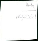 Andy - Vintage Photograph