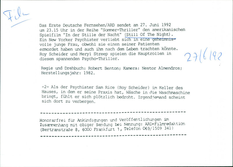 Still of the night - Vintage Photograph