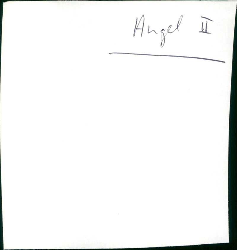 Angel II - Vintage Photograph