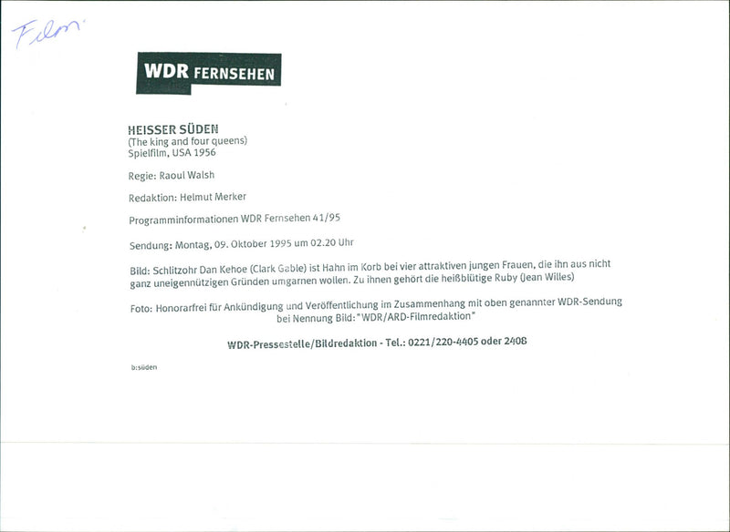 The King and Four Queens - Vintage Photograph