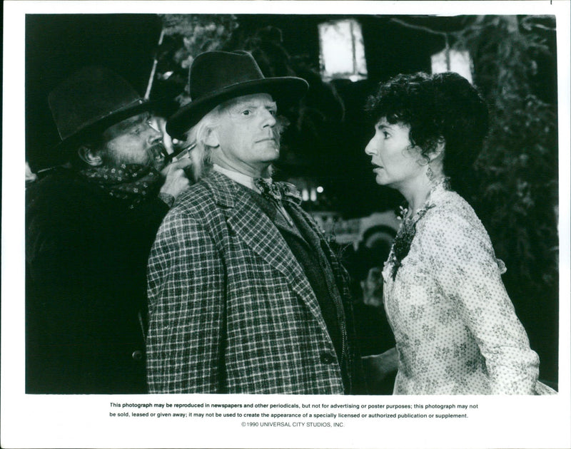 Christopher Lloyd and Mary Steenburgen - Vintage Photograph