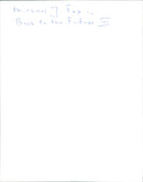 Michael J. Fox - Vintage Photograph